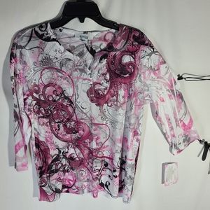 Style & Co. petite 100% polyester beaded